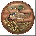 Mallard's Descent Collector Plate by Lynn Kaatz MAIN