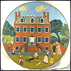 Davenport House, Savannah, Georgia Collector Plate by Robert Franke MAIN