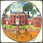 Hammond Harwood House, Annapolis, Maryland Collector Plate by Robert Franke MAIN