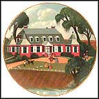 Mulberry Plantation, Moncks Corner, South Carolina Collector Plate by Robert Franke MAIN