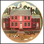 Old Court House, Newcastle, Delaware Collector Plate by Robert Franke MAIN