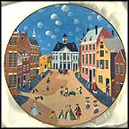 Old New York Collector Plate by Robert Franke MAIN