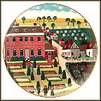 Pennsbury Manor Collector Plate by Robert Franke MAIN