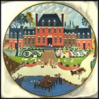 Tidewater Virginia Collector Plate by Robert Franke MAIN