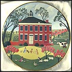 Trent House, Trenton, New Jersey Collector Plate by Robert Franke MAIN