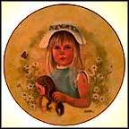 Sing A Song Of Spring Collector Plate by Lorraine Trester MAIN