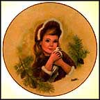 Sweet Long Ago Collector Plate by Lorraine Trester MAIN