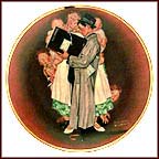 The Census Taker Collector Plate by Norman Rockwell MAIN