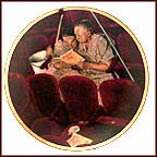 The Cleaning Ladies Collector Plate by Norman Rockwell MAIN