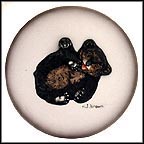 Roosevelt - Bear Cub Collector Plate by Roger Brown MAIN