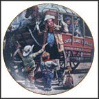 The Desperadoes Collector Plate by Don Crook MAIN