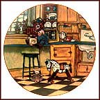 Caught In The Act Collector Plate by Michael Hague MAIN