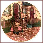 Sunday Stroll Collector Plate by Michael Hague MAIN