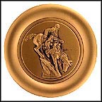 The Mountain Man Collector Plate by Roger Brown MAIN