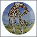 A Kiss For Mother - artist signed Collector Plate by Yin-Rei Hicks MAIN