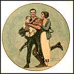 Their First Mother's Day Collector Plate by Norman Rockwell MAIN