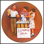 Little Salesman Collector Plate by Norman Rockwell MAIN