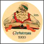 Checking His List Collector Plate by Norman Rockwell MAIN