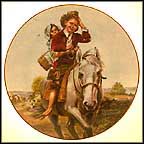 Off To School Collector Plate by Norman Rockwell MAIN