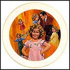 Curly Top Collector Plate by William Jacobson MAIN