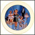 Stand Up And Cheer Collector Plate by William Jacobson MAIN