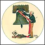 Celebration Collector Plate by Norman Rockwell MAIN