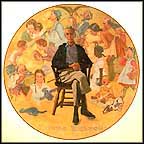 Rockwell Remembered Collector Plate by Norman Rockwell MAIN