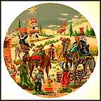 Three Wise Men Collector Plate by Roch Popelier MAIN