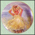 Breezy Day Collector Plate by Frances Hook MAIN