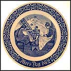 Shelling Peas Collector Plate by Carl Larsson MAIN