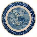Pontius On The Floor Collector Plate by Carl Larsson MAIN