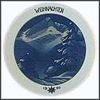 Christmas In The Mountains Collector Plate by Professor Theo Schmuz-Baudiss MAIN