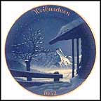 Christmas In The Alps Collector Plate by Professor Theo Schmuz-Baudiss MAIN