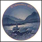 Christmas In A Village Collector Plate by Willi Hein MAIN