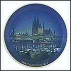 Christmas In Cologne Collector Plate by Georg Küspert MAIN