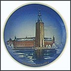 City Hall Of Stockholm Collector Plate by Helmut Drexler MAIN