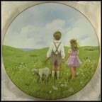 Once Upon A Summertime Collector Plate by Lorraine Trester MAIN