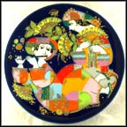 Motiv Nr. 1 Collector Plate by Bjørn Wiinblad MAIN