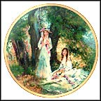 Springtime Collector Plate by Maxine Runci MAIN