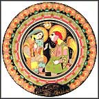The Annunciation Collector Plate by Bjørn Wiinblad MAIN