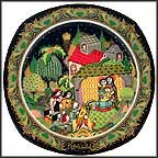 Silent Night, Holy Night Collector Plate by Bjørn Wiinblad MAIN