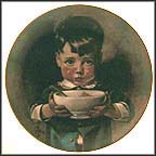 Cornflake Boy Collector Plate by J. C. Leyendecker MAIN