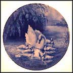 Swan & Brood Collector Plate MAIN