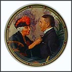 Love's Reward Collector Plate by Norman Rockwell MAIN