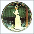 A Mother's Welcome Collector Plate by Norman Rockwell MAIN