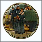 An Orphan's Hope Collector Plate by Norman Rockwell MAIN