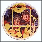 Toy Shop Window Collector Plate by Norman Rockwell MAIN