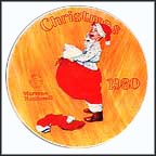 Scotty Plays Santa Collector Plate by Norman Rockwell MAIN
