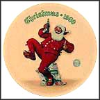Jolly Old St. Nick Collector Plate by Norman Rockwell MAIN