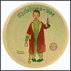 Christmas Marvel Collector Plate by Norman Rockwell MAIN